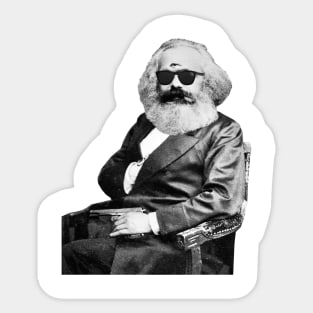 Thug Marx Sticker